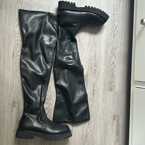Jeffrey Campbell Break Thigh High boot